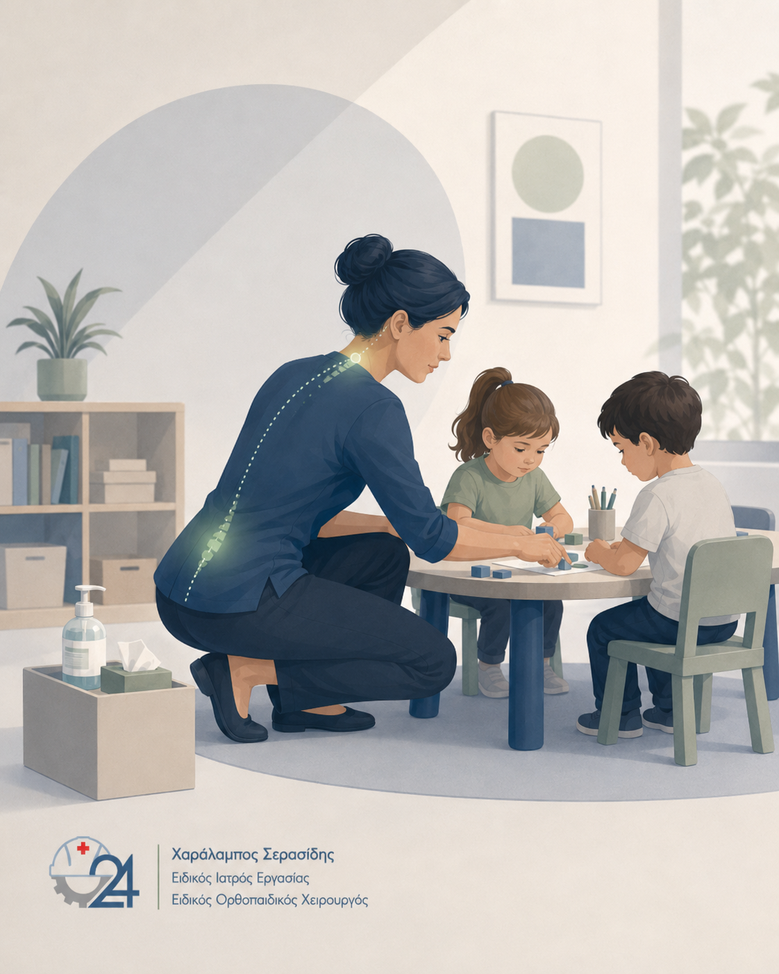 Επαγγελματικοί παράγοντες κινδύνου στην προσχολική αγωγή σε παιδικό σταθμό