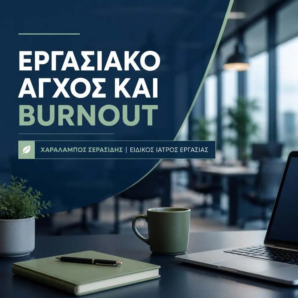 Εργασιακό άγχος και burnout - Χαράλαμπος Σερασίδης Ειδικός Ιατρός Εργασίας